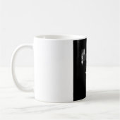 Zwart-wit Basketball Koffiemok (Links)