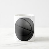 Zwart-wit Basketball Koffiemok (Center)