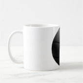 Zwart-wit Basketball Koffiemok (Links)