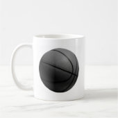 Zwart-wit Basketball Koffiemok (Links)