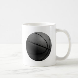 Zwart-wit Basketball Koffiemok