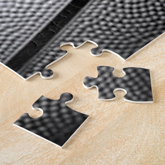 Zwart-wit Basketball Legpuzzel (Zijkant)