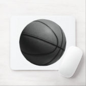 Zwart-wit Basketball Muismat (Met muis)