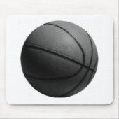 Zwart-wit Basketball Muismat (Voorkant)