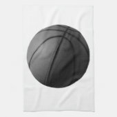 Zwart-wit Basketball Theedoek (Verticaal)