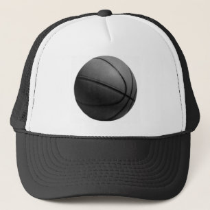 Zwart-wit Basketball Trucker Pet