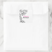 Zwart-wit  Beauty Sticker (Tas)