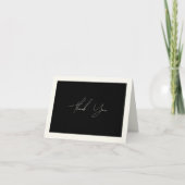 Zwart-wit bedankkaart V2 (Voorkant)