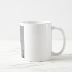 Zwart-wit beeld van de Vrijheid New York Koffiemok