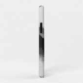 Zwart-wit berglandschap Case-Mate iPhone case (Achterkant/rechts)