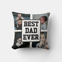 Zwart wit Beste pap ooit Aangepast Foto Afbeelding