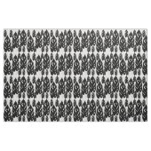 Zwart-wit bladeren ontwerp stof (Fat Quarter)