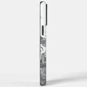 Zwart-wit Bloemen Artistieke Gepersonaliseerde Gif Case-Mate iPhone Case (Achterkant / Rechts)