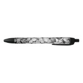zwart-wit bloemen zwarte inkt pen (Bodem)