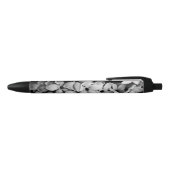 zwart-wit bloemen zwarte inkt pen (Bovenkant)