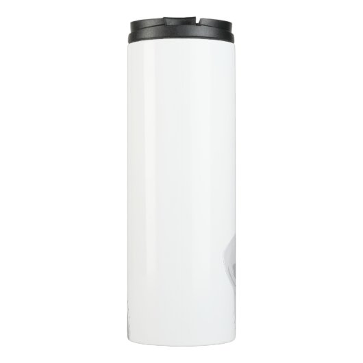  zwart-wit blond thermosbeker (Achterkant)