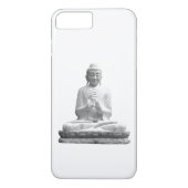Zwart-wit Boeddha-beeld Case-Mate iPhone Case (Achterkant)