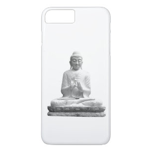 Zwart-wit Boeddha-beeld iPhone 8/7 Plus Hoesje