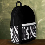Zwart wit bont patroon rand collie bedrukte rugzak<br><div class="desc">Zwart wit bont patroon rand collie geprinte rugzak</div>