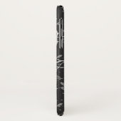 Zwart wit boompatroon Case-Mate iPhone case (Achterkant/links)