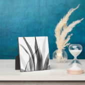 Zwart-wit botanisch ontwerp fotoplaat (Insitu)