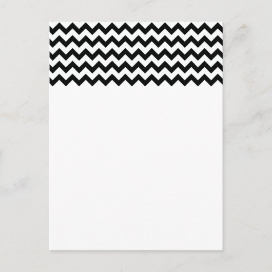 Zwart wit Briefkaart (Voorkant)