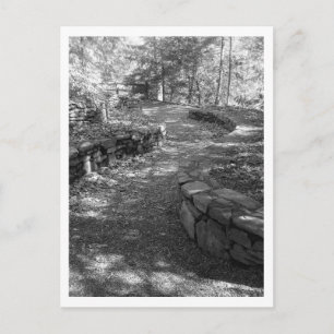 Zwart-wit Briefkaart