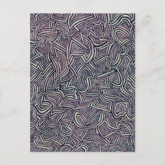 zwart-wit briefkaart (Voorkant)