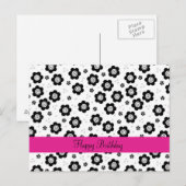 Zwart wit Briefkaart (Voorkant / Achterkant)