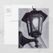 Zwart-wit Briefkaart (Voorkant / Achterkant)