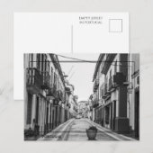 Zwart-wit Briefkaart van Portugal (Voorkant / Achterkant)