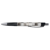 Zwart Wit Bruine Vierkanten Pen (Bodem)