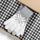 Zwart-wit Buffalo Plaid Kerstmis Tissuepapier