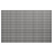 Zwart & wit buffel geruit geruit rustiek stof (Yard (91,4 cm))