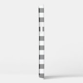 Zwart-wit buffelpatroon Case-Mate iPhone case (Achterkant / Rechts)