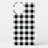 Zwart-wit buffelpatroon Case-Mate iPhone case (Achterkant)