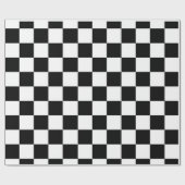 Zwart-wit Cadeaupapier (Vlak)