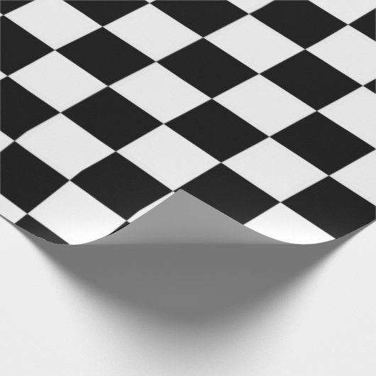 Zwart-wit Cadeaupapier (Hoek)