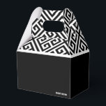 Zwart-wit cadeauverpakkingsdoos voor vrijgezellenf bedankdoosjes<br><div class="desc">Zwart-wit cadeauverpakkingsdoos. Bekijk de rest van de collectie,  deze elegante collectie kan worden aangepast om bij vrijwel elke formele gelegenheid te passen,  zoals bruiloften,  verjaardagen etc.</div>