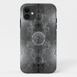 Zwart-wit caleidoscoop muziek luidspreker Case-Mate iPhone case