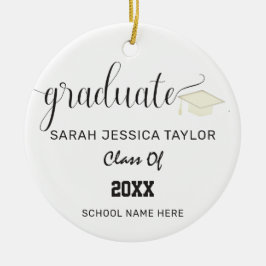 Zwart Wit Calligrafie Schrift Afstudeerfoto Keramisch Ornament