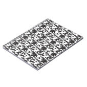 Zwart-Wit Camo Notitieboek (Linkerzijde)