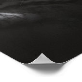 Zwart-wit canvas poster (Hoek)