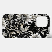  zwart-wit Case-Mate iPhone case (Achterkant (horizontaal))