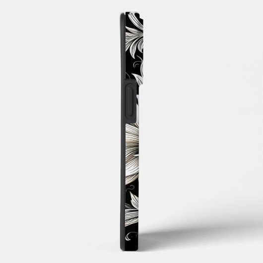  zwart-wit Case-Mate iPhone case (Achterkant / Rechts)