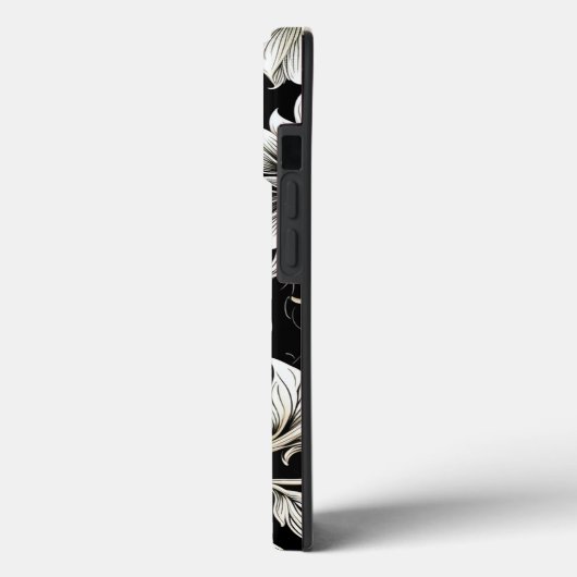 zwart-wit Case-Mate iPhone case (Achterkant / Links)