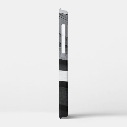 zwart-wit Case-Mate iPhone case (Achterkant / Links)
