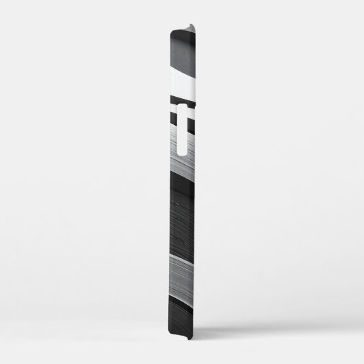 zwart-wit Case-Mate iPhone case (Achterkant / Rechts)