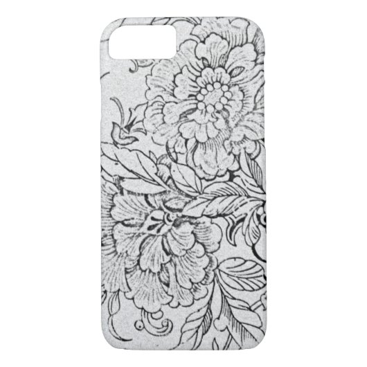 zwart-wit Case-Mate iPhone case (Achterkant)