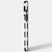 Zwart/Wit Case-Mate iPhone Case (Achterkant / Links)